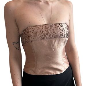 Adrianna Papell Evening Wear Corset Top 💘 1990s